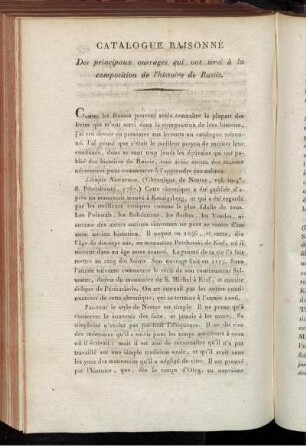 Catalogue raisonné