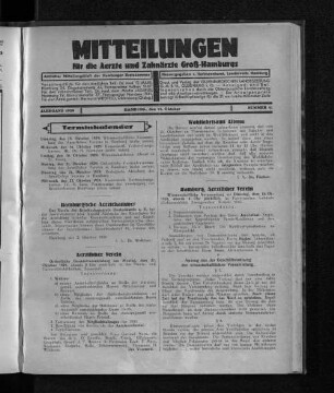Jahrgang 1929, Hamburg, den 13. Oktober, Nummer 41