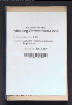 Einführung und Veranlagung zur Wertzuwachssteuer in der Stadt Salzuflen, Band 3