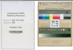 Entnazifizierung Karl Kresken , geb. 24.06.1896 (Landwirt)