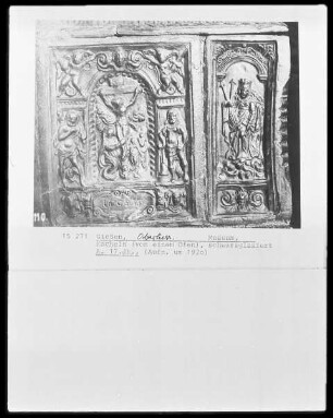 Ofenkachel Relief
