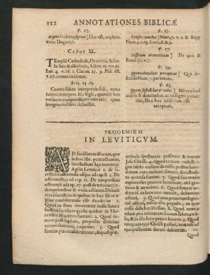 Prooemium In Leviticum.