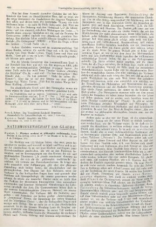 695-697 [Rezension] Daujat, Jean, Physique moderne et philosophie traditionelle