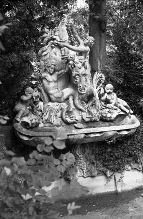 Seepferd-Brunnen im Schlossgarten