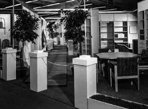 Ausstellungsfläche des VEB Möbelkombinat Dresden-Hellerau