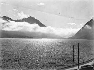 Am Achensee : Blick über den Achensee