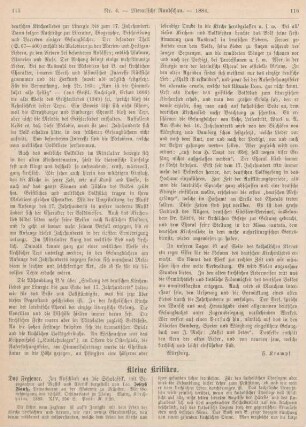 115-122 Kleine Kritiken