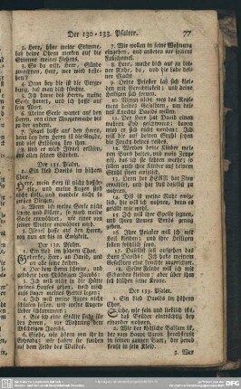 Der 132. Psalm