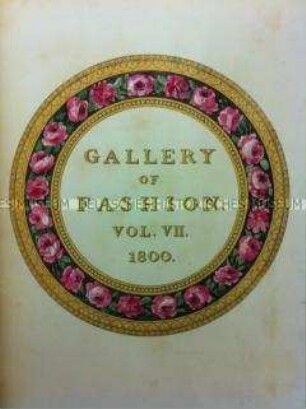 Gallery of Fashion, Band 7, April 1800 bis März 1801