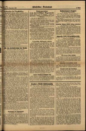 Zweite Ausgabe vom Freitag, den 25. September 1942.