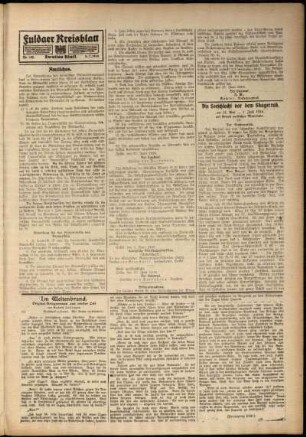 Zweite Ausgabe vom Mittwoch, den 05. Juli 1916.