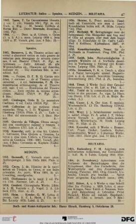 Militaria (Nr. 1465-1485)