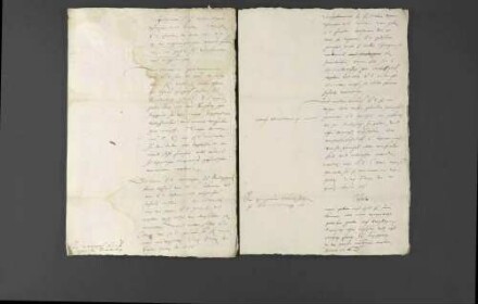 Abreise von Markgraf Johann Georg von Brandenburg und Herzog Christoph von Württemberg zum Reichstag nach Augsburg.