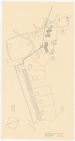 Bebauungsplan Künstlerkolonie, Darmstadt: Bebauungsplan Detail 1:500