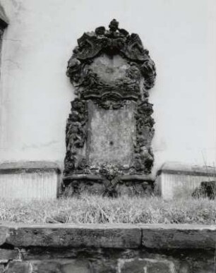 Wandgrabmal für Anna Elisabeth Martini, gest. 1742