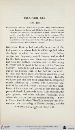 Chapter XIX: 1501-1507