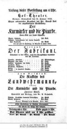 Der Kurmärker und die Picarde