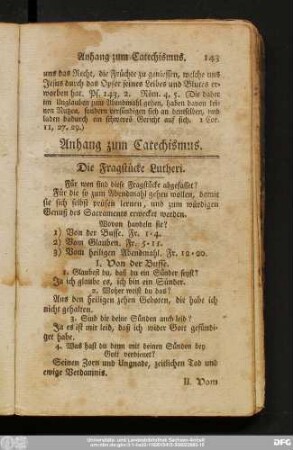 Die Fragstücken Lutheri.