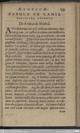 Fabula Ex Lamia Polittani Desumta