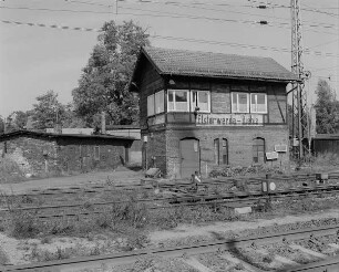 Elsterwerda-Biela, Bahnhof Biela, Stellwerk