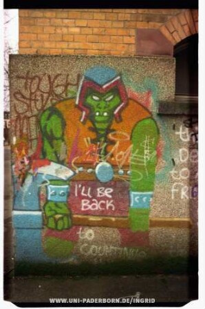 I ' LL Be Back to COUNTINue | unleserlich