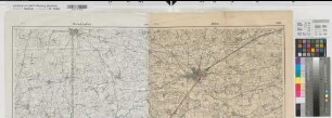 Hamm (Amtsgerichtsbezirk) Entfernungen im Amtsgerichtsbezirk (1893/97) 1925 1 : 25 000 88 x 91 Einzeichnung in Meßtischblättern Oberlandesgericht Hamm Nr. 748