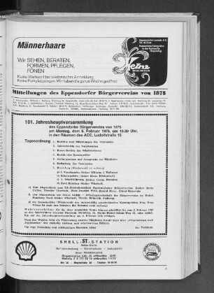 101. Jahreshauptversammlung