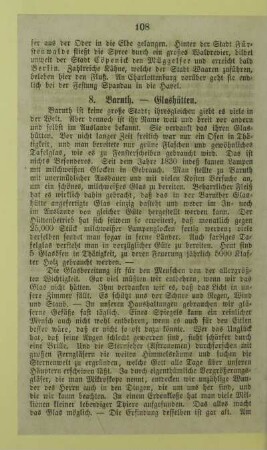 8. Baruth. - Glashütten