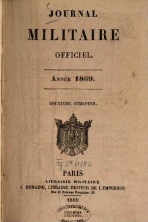 Journal militaire officiel, 1869,2