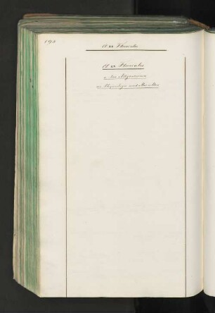 aa. Physiologie und Miscellen.