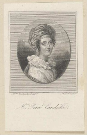 Bildnis der Julie Candeille