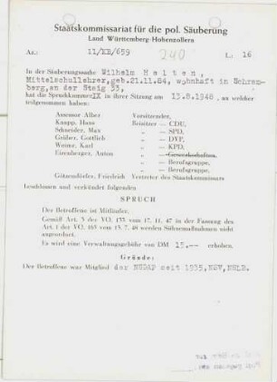 Helten, Wilhelm