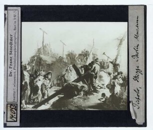 Tiepolo, Die Kreuztragung Christi (Berlin GG 459C)