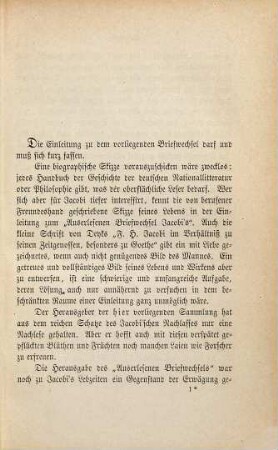 Aus F. H. Jacobi's Nachlaß : ungedruckte Briefe von und an Jacobi und andere ; nebst ungedruckten Gedichten von Goethe und Lenz, 1
