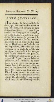 Livre quatrieme