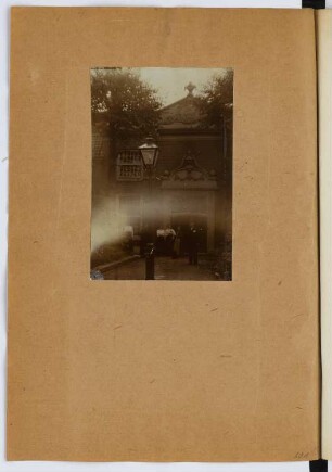 Waage, Leiden: Ansicht (aus: Skizzen- und Fotoalbum 27)
