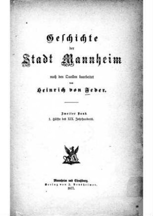 2: 1. Hälfte des XIX. Jahrhunderts