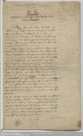 Das Böse, nach seiner organischen Bedingung und seiner Geschichte - Mscr.Dresd.R.52.m,Konvol.1,7