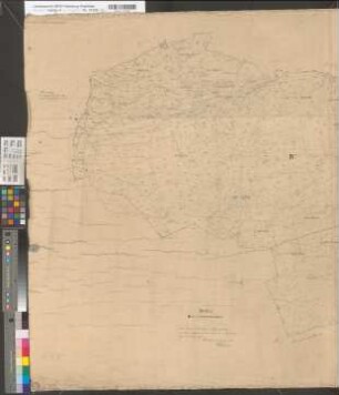 Hesselbach (Laasphe), Teilung Hesselbach, Katasterauszug Flur 4; 8; 9