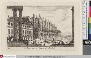Veduta de la Vigna de Medici
