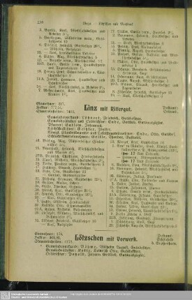 Lötzschen mit Vorwerk