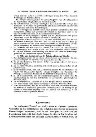 Gestaltung des französischen Unterrichtes nach den revidierten Lehrplänen für die Realgymnasien, Oberrealschulen und übrigen Reallehranstalten : [Korreferat]