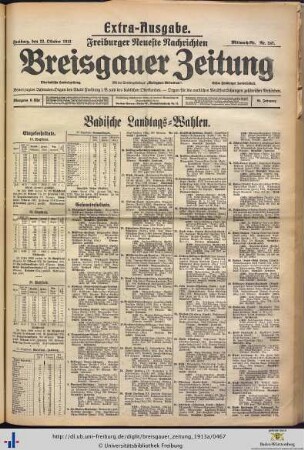 22.10.1913 (Extra-Ausgabe)