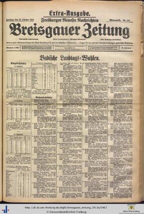 22.10.1913 (Extra-Ausgabe)