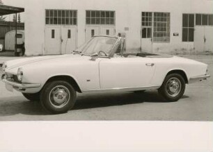 Glas Sportcoupé "1300 GT" als Roadster-Cabriolet von Pietro Frua