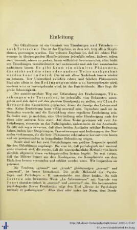 II. Teil: Täuschungen und Tatsachen.