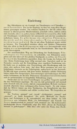 II. Teil: Täuschungen und Tatsachen.
