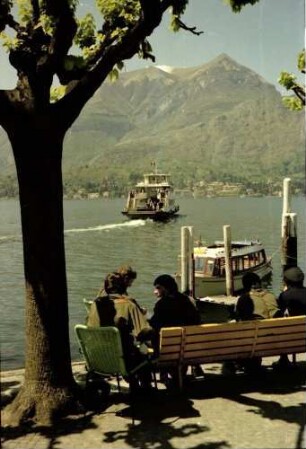 Bellagio: Uferpromenade mit See
