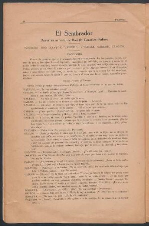 El sembrador : drama en un acto
