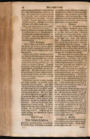 Das VI. cap. Von kräuter-früchten
